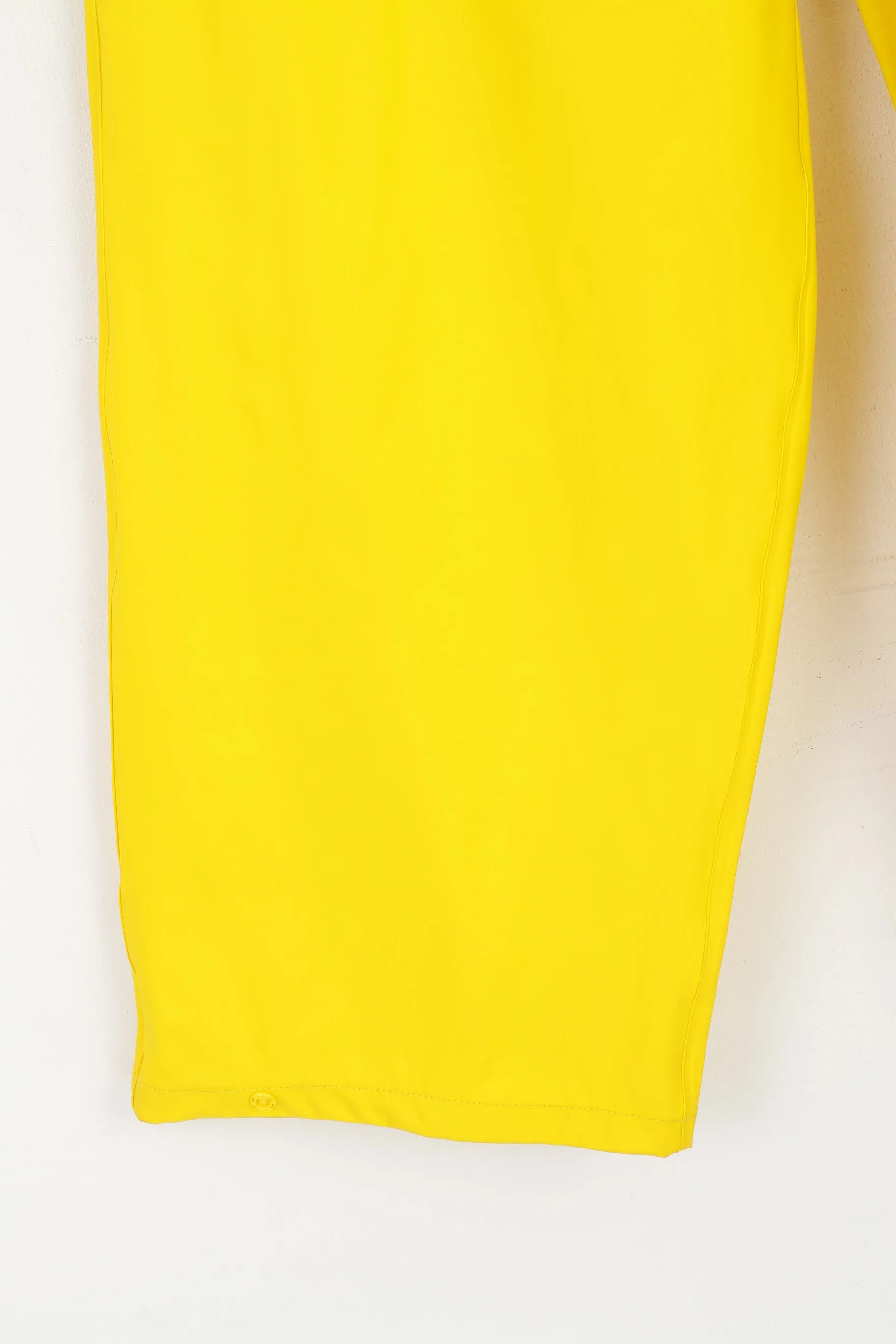 Base Camp Men L Trousers Yellow Polyurethan Outdoor Hiking Waterproof Pants