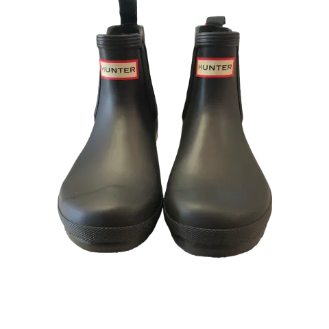 Boots Hiking By Hunter In Black, Size: 7