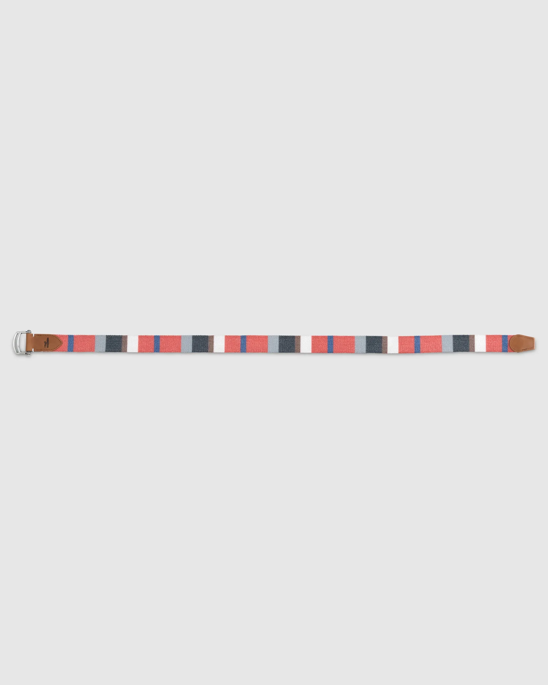 Bowen D-Ring Canvas Striped Belt