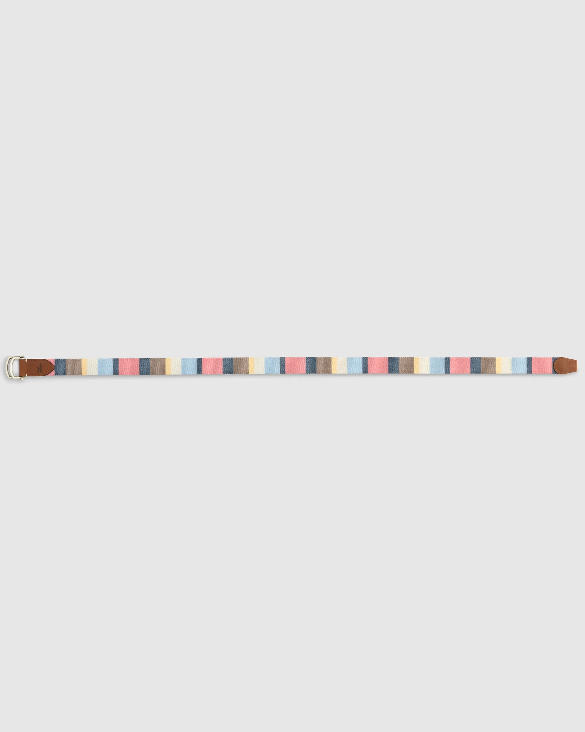 Bowen D-Ring Canvas Striped Belt