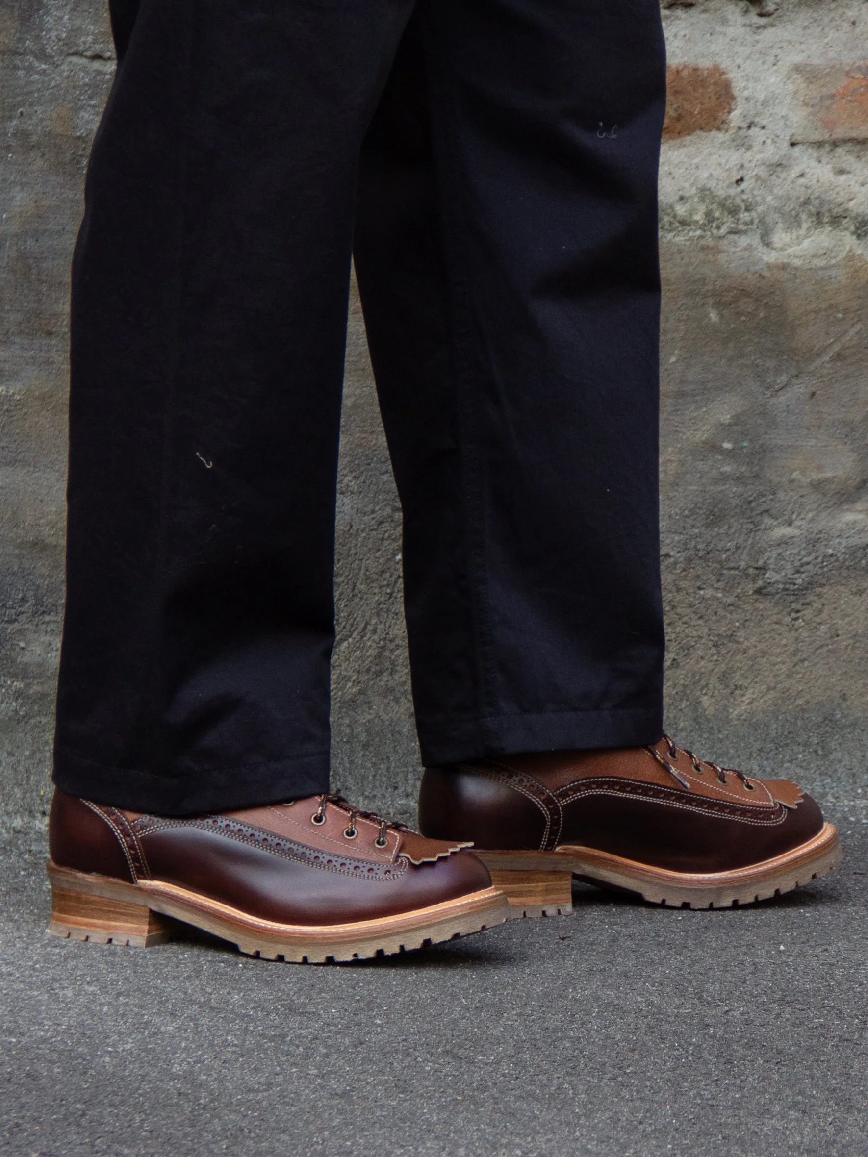Bright Shoemakers, Monkey Boot, Chestnut/ Russet Rough Out