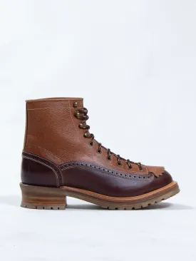 Bright Shoemakers, Monkey Boot, Chestnut/ Russet Rough Out