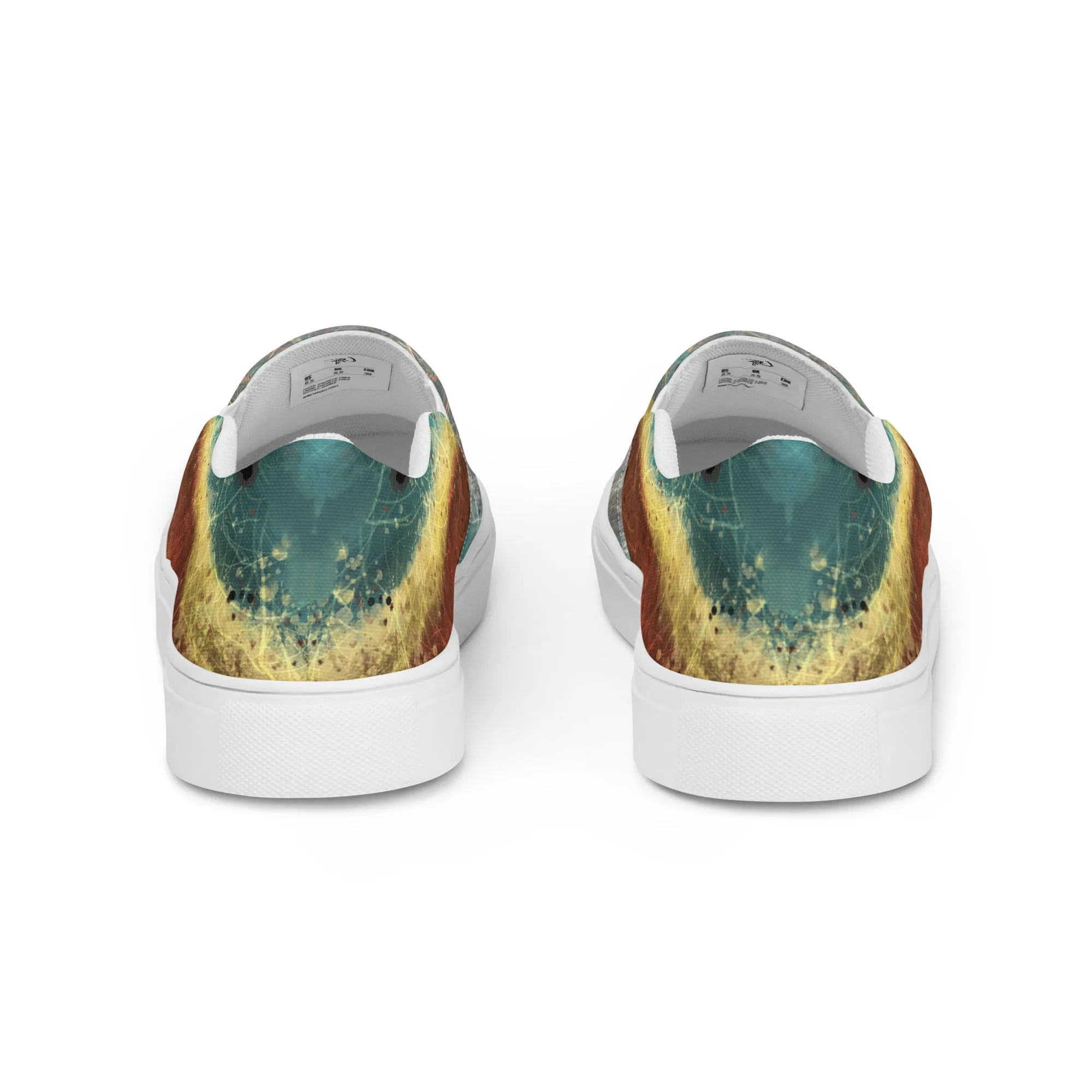 Brilliance Mens slip-on canvas shoes