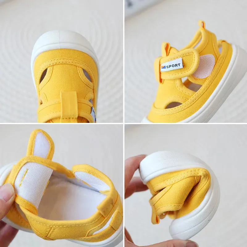 Candy Color Summer Canvas Sandals
