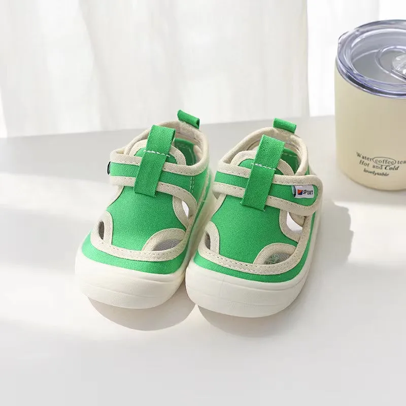 Candy Color Summer Canvas Sandals