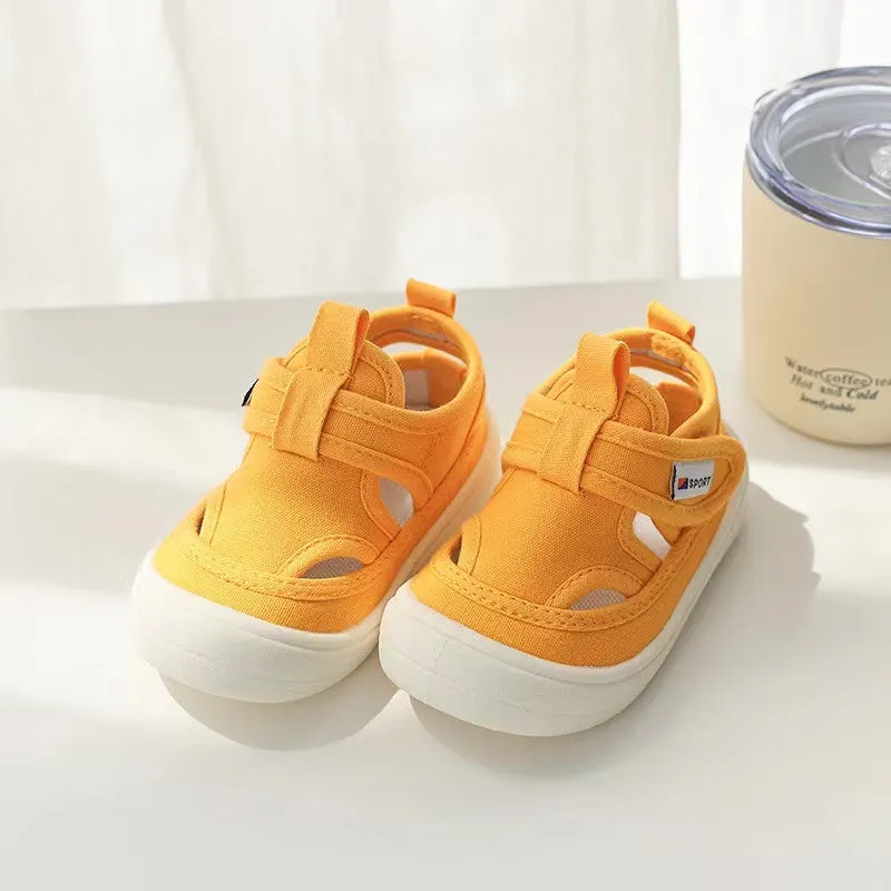Candy Color Summer Canvas Sandals