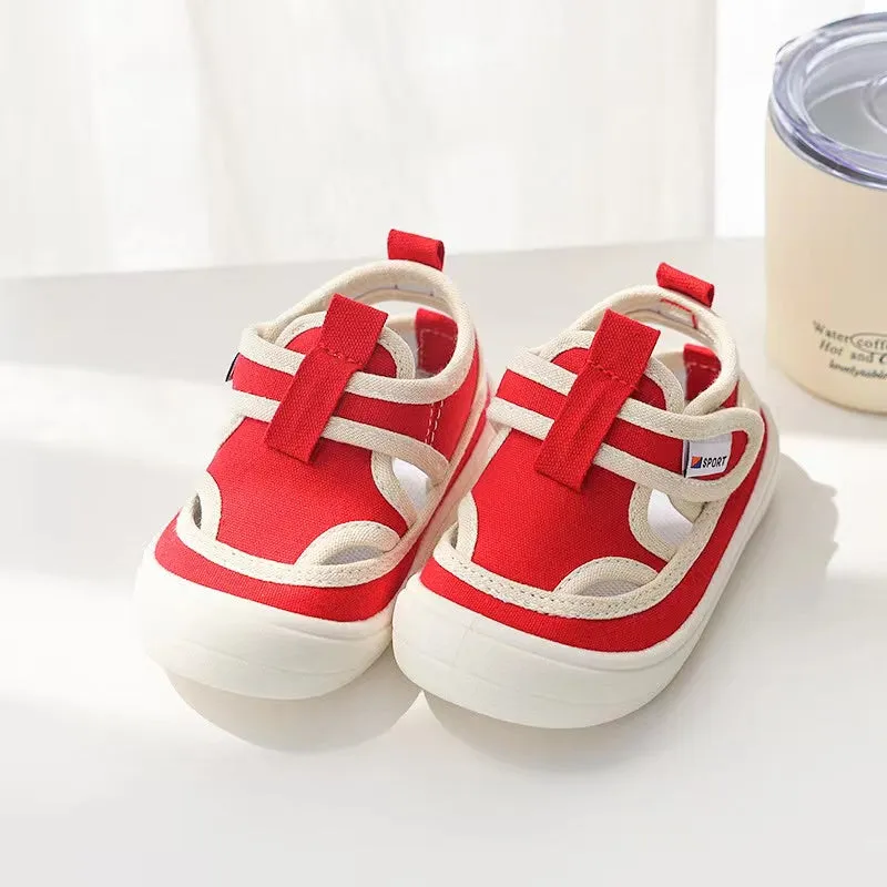 Candy Color Summer Canvas Sandals