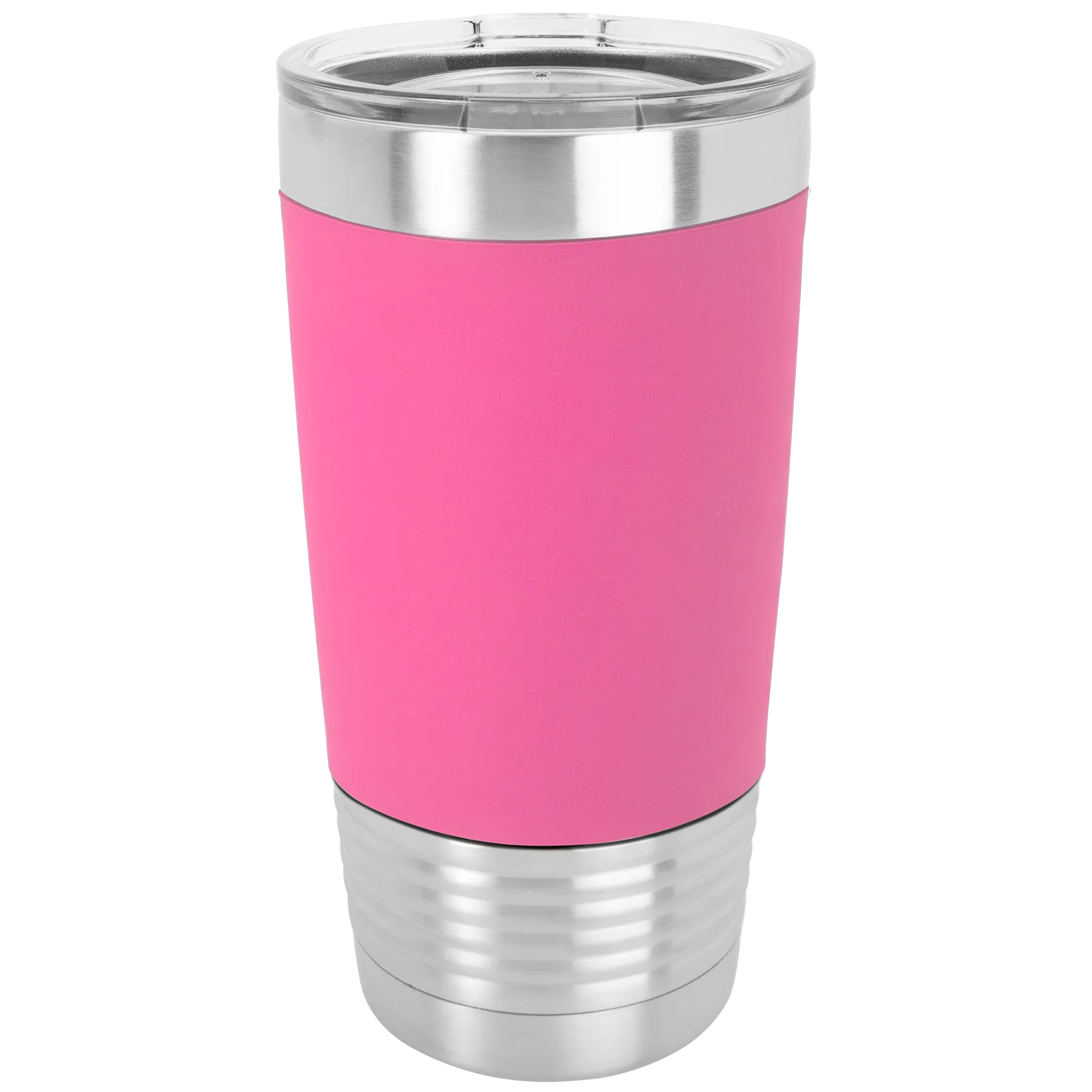 Case of 24 Blank 20 oz Silicone Tumblers, Insulated Stainless Steel   Lid