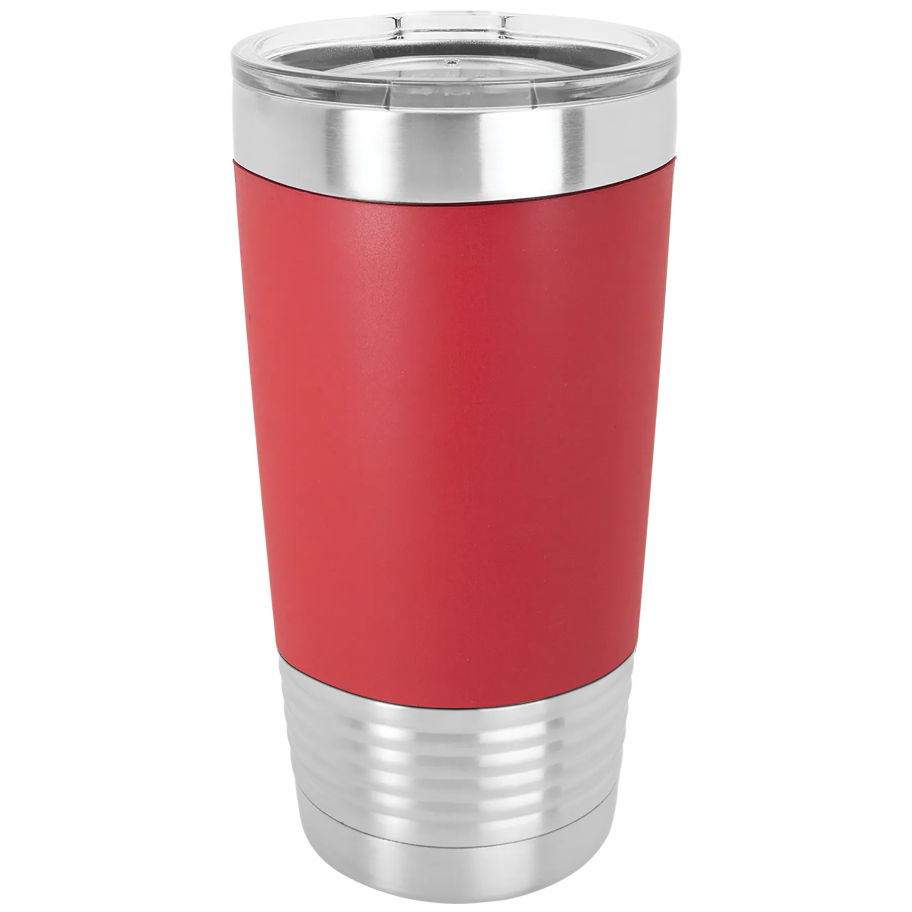 Case of 24 Blank 20 oz Silicone Tumblers, Insulated Stainless Steel   Lid
