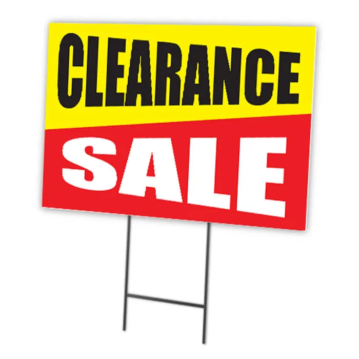 Clearance Sale Full Color Double Sided Sign
