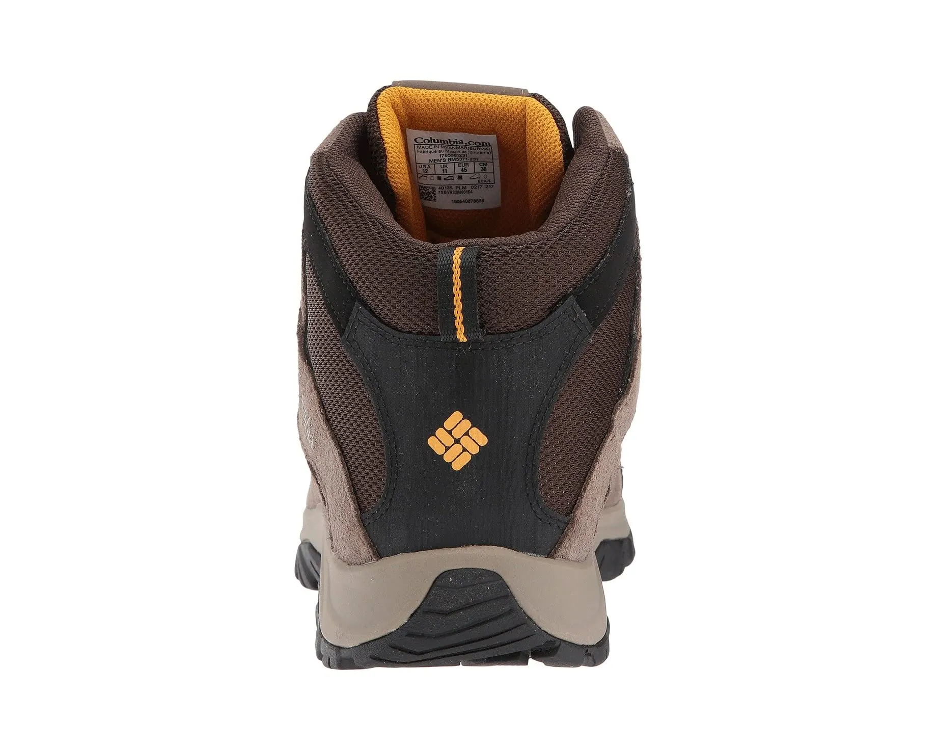 Crestwood Mid Waterproof Columbia Sneakers, Cordovan