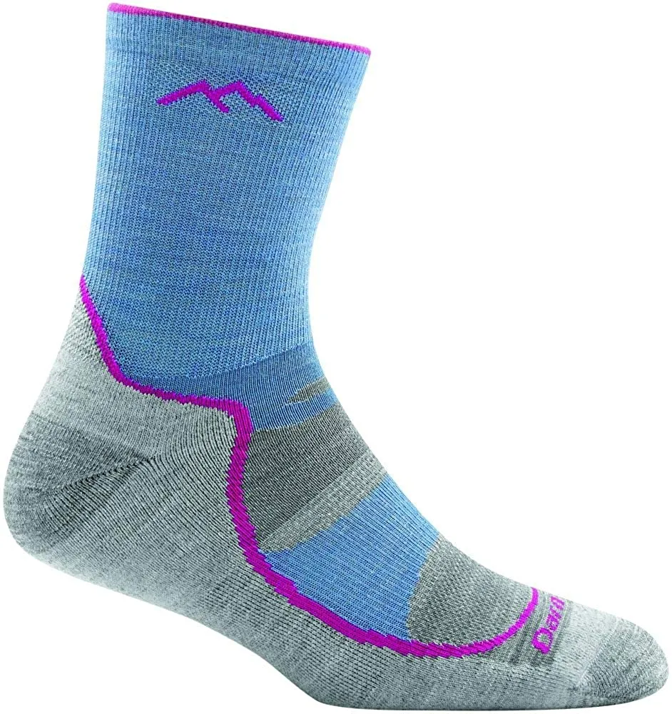 Darn Tough Girl's Light Hiker Micro Crew Lightweight Cushion Sock