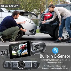  Driving Security  4-Channel 1080P Car Recorder