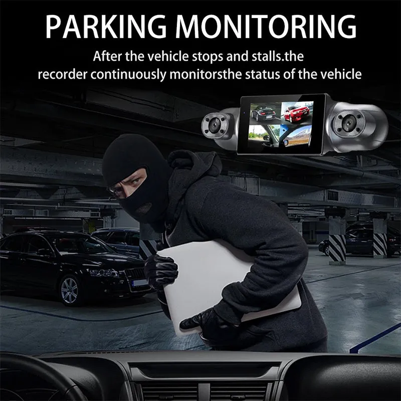 Driving Security  4-Channel 1080P Car Recorder