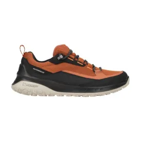 Ecco Men's ULT-TRN Waterproof Low Shoe in Black Cognac