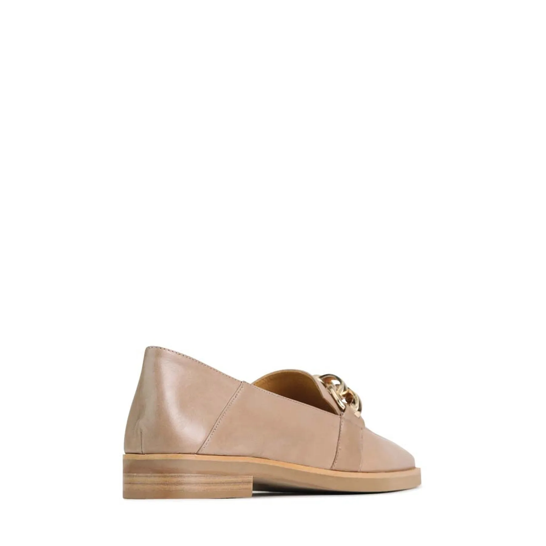 ESTELLE LOW HEEL LOAFERS LEATHER