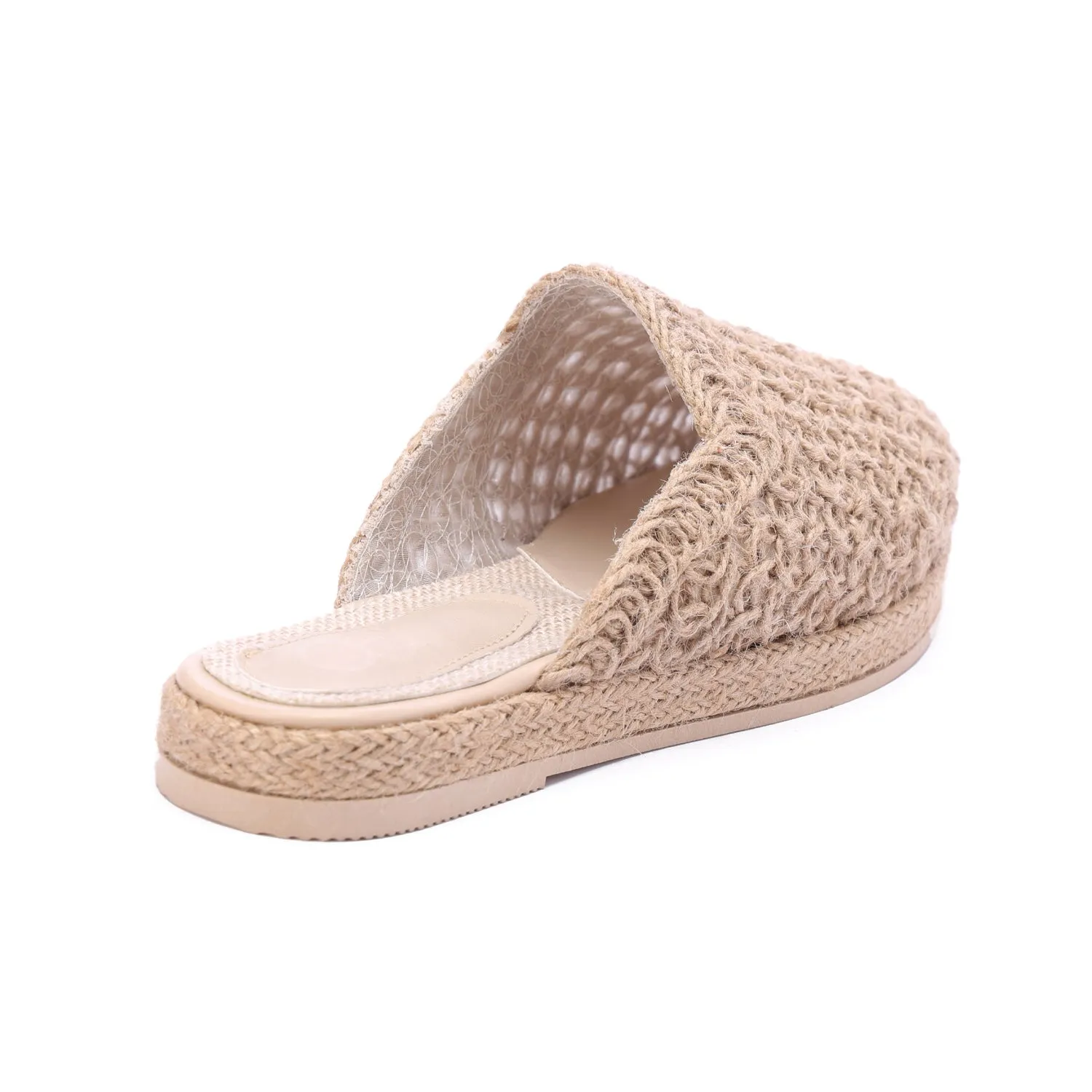 Flat Sole Slip-On Clogs-Cafe