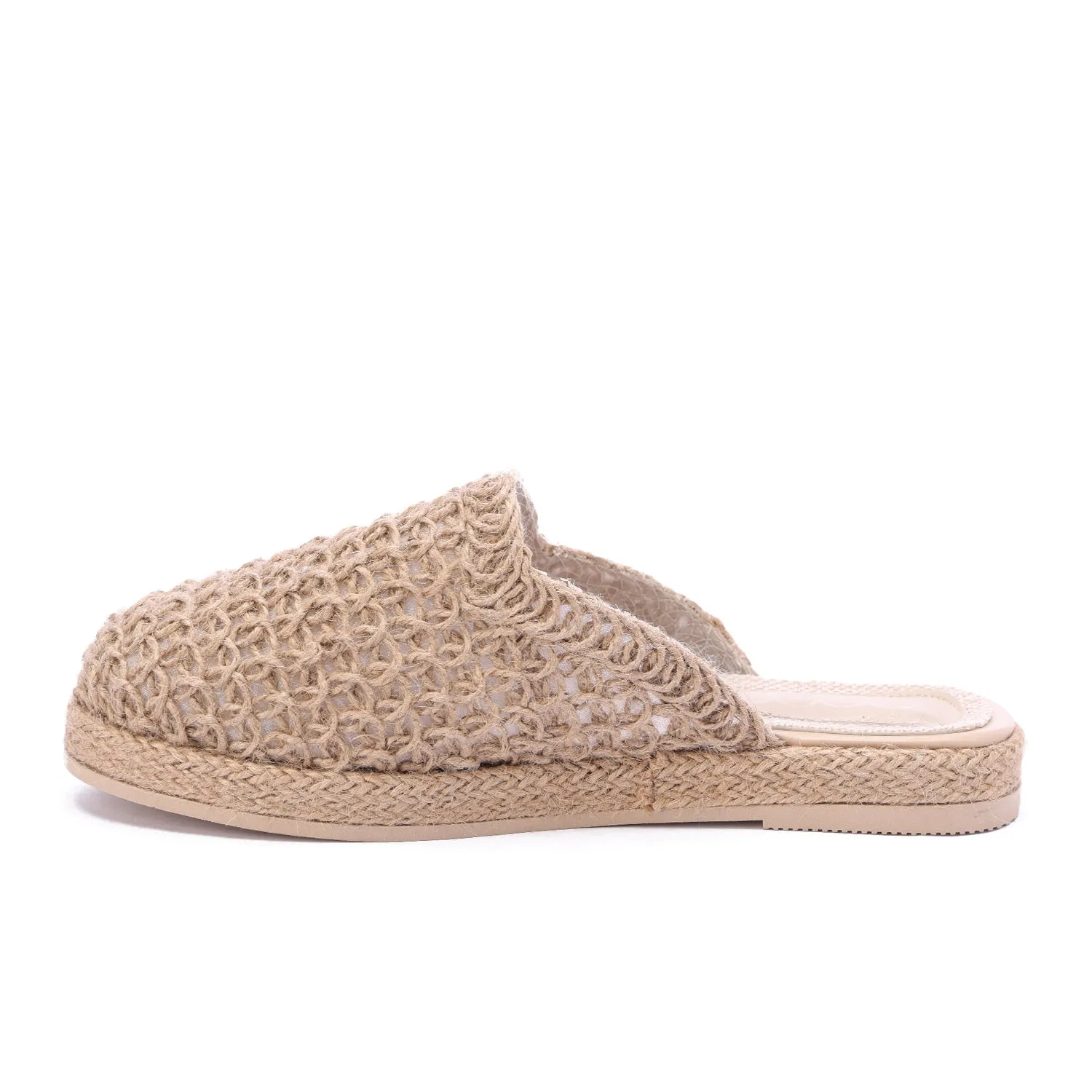 Flat Sole Slip-On Clogs-Cafe
