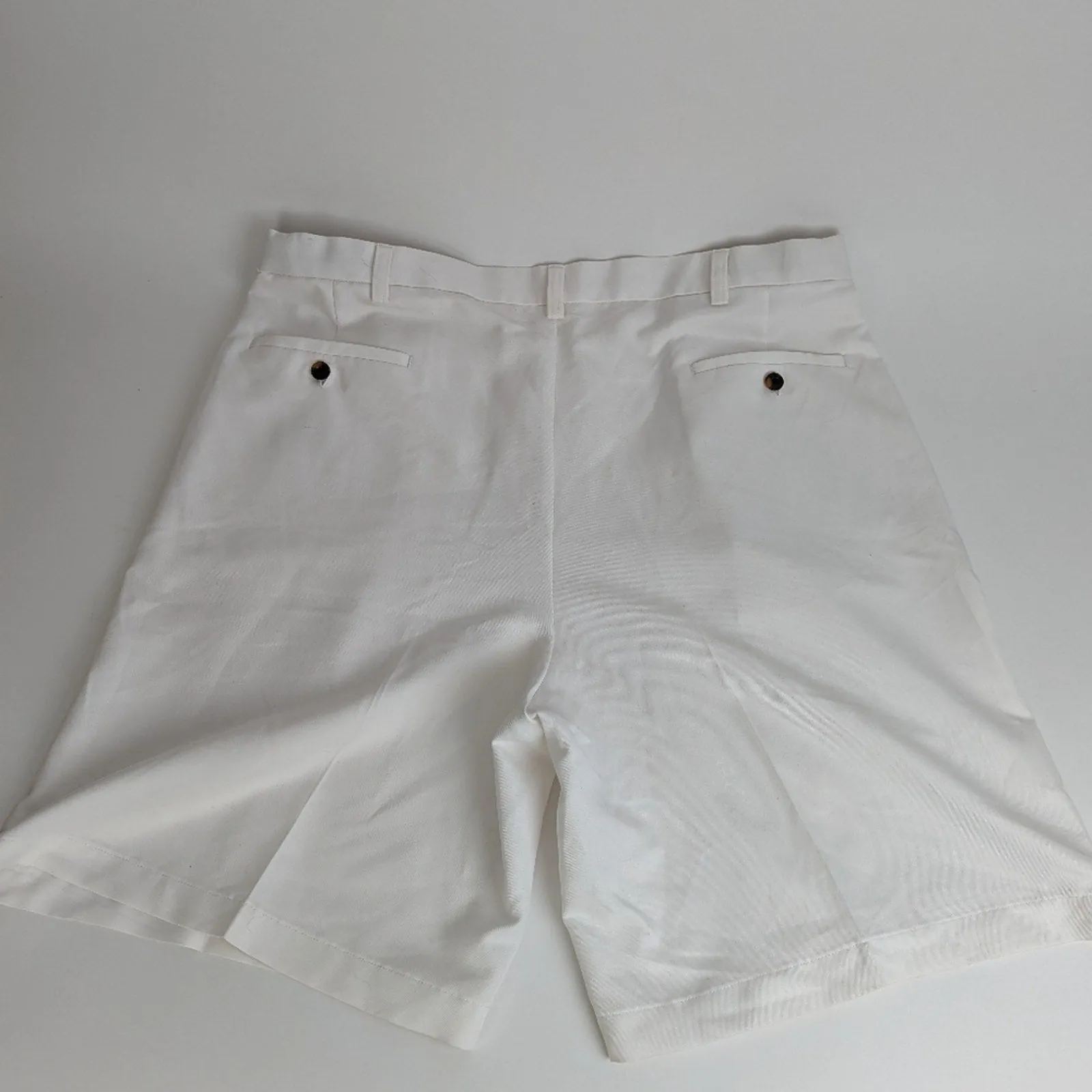 Haggar Men's White Dress Shorts 40