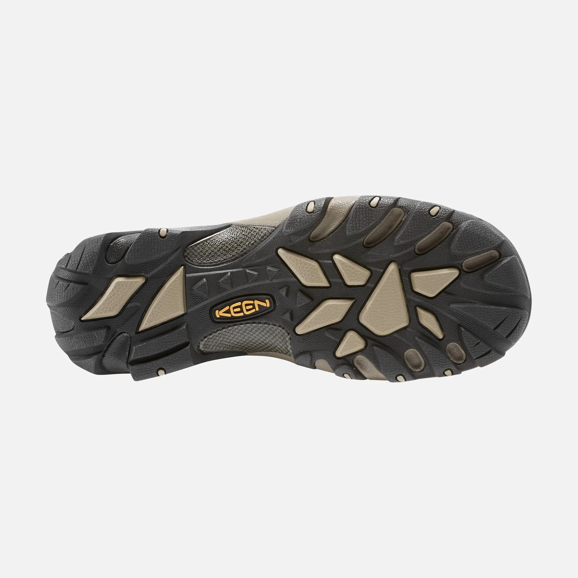 Keen Men's Targhee II Mid Waterproof Hiking Boot - Shitake/Brindle 1008418