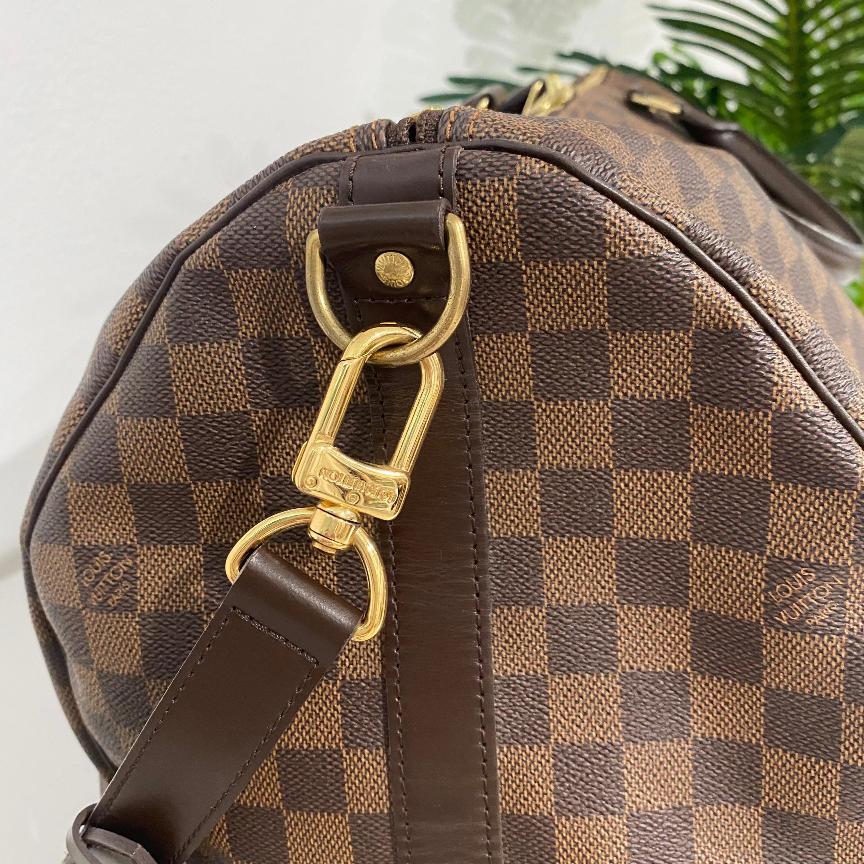 Louis Vuitton Damier Ebene Keepall 55
