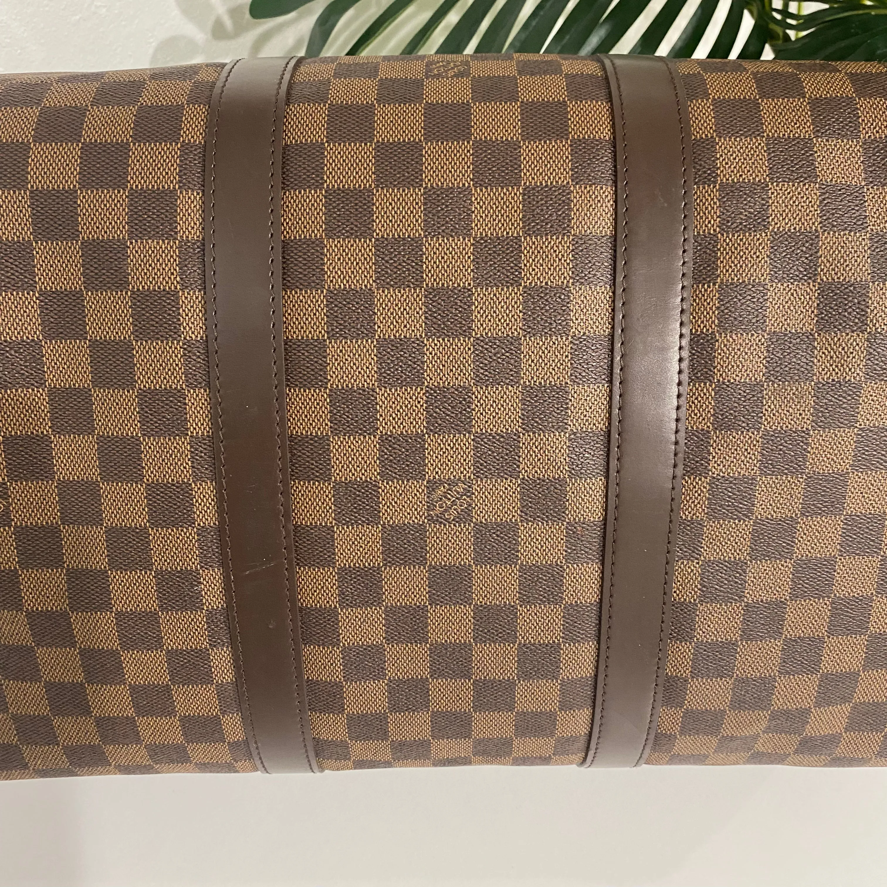 Louis Vuitton Damier Ebene Keepall 55