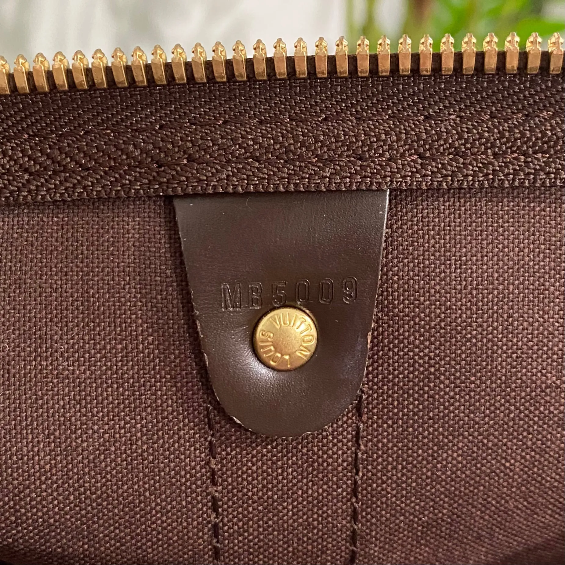 Louis Vuitton Damier Ebene Keepall 55