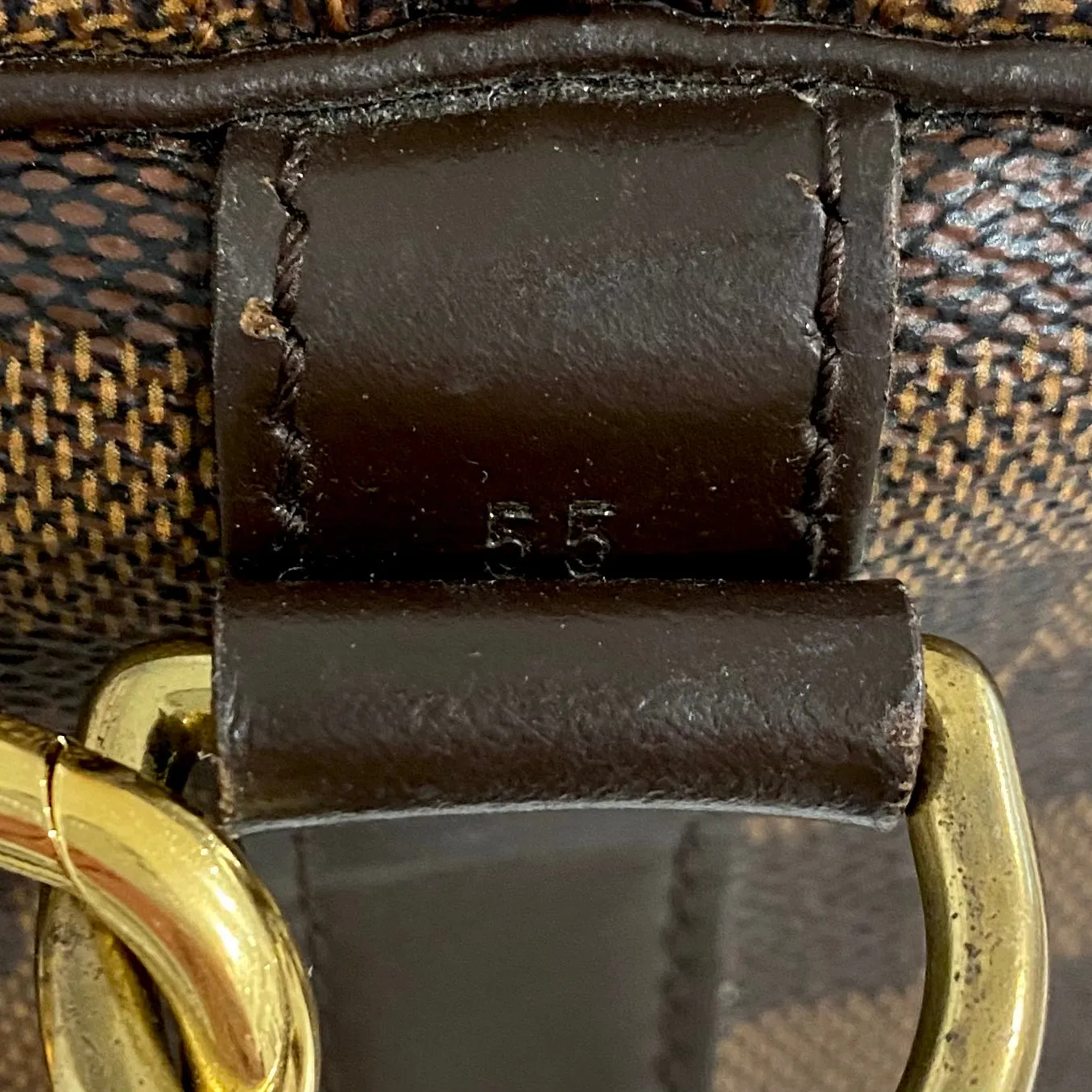 Louis Vuitton Damier Ebene Keepall 55
