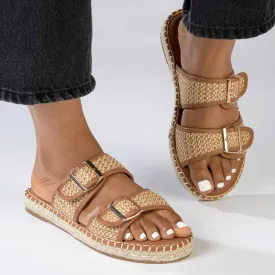 Madison Loyalty Espadrille Mule - Tan