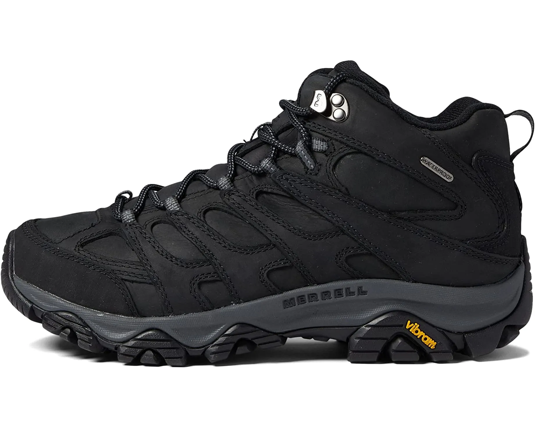 Moab 3 Prime Mid Waterproof Merrell Sneakers, Black