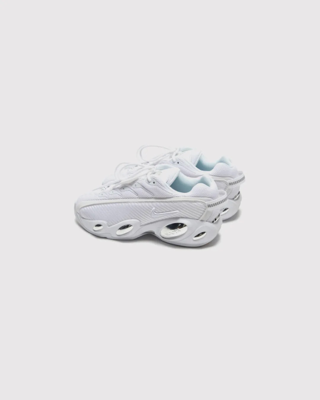 Nike Nocta Glide Drake 'White Chrome' Sneakers