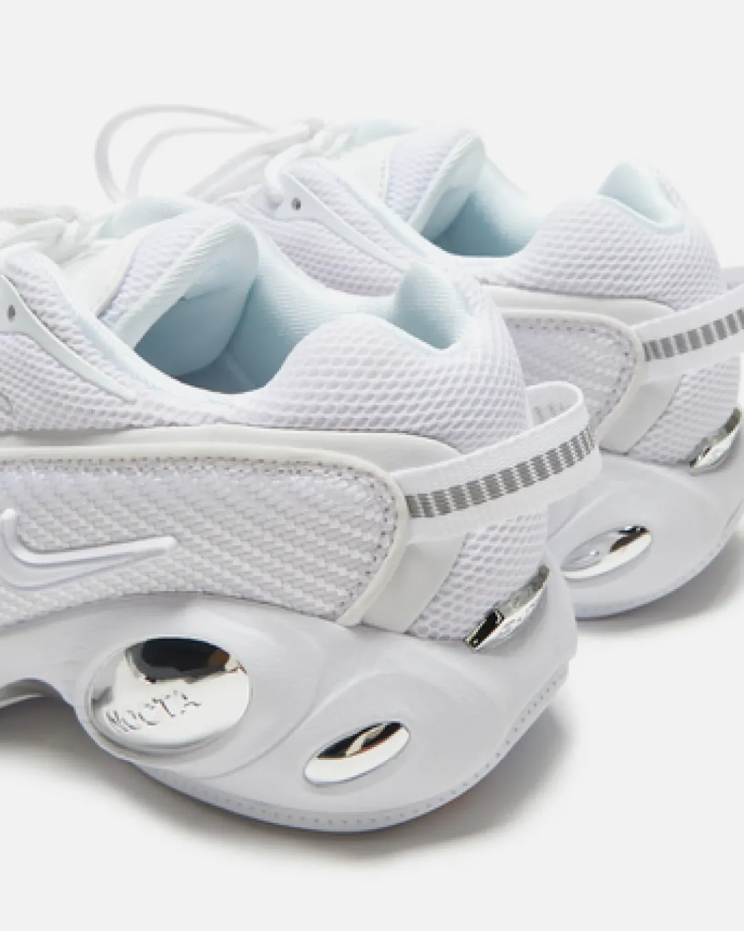 Nike Nocta Glide Drake 'White Chrome' Sneakers