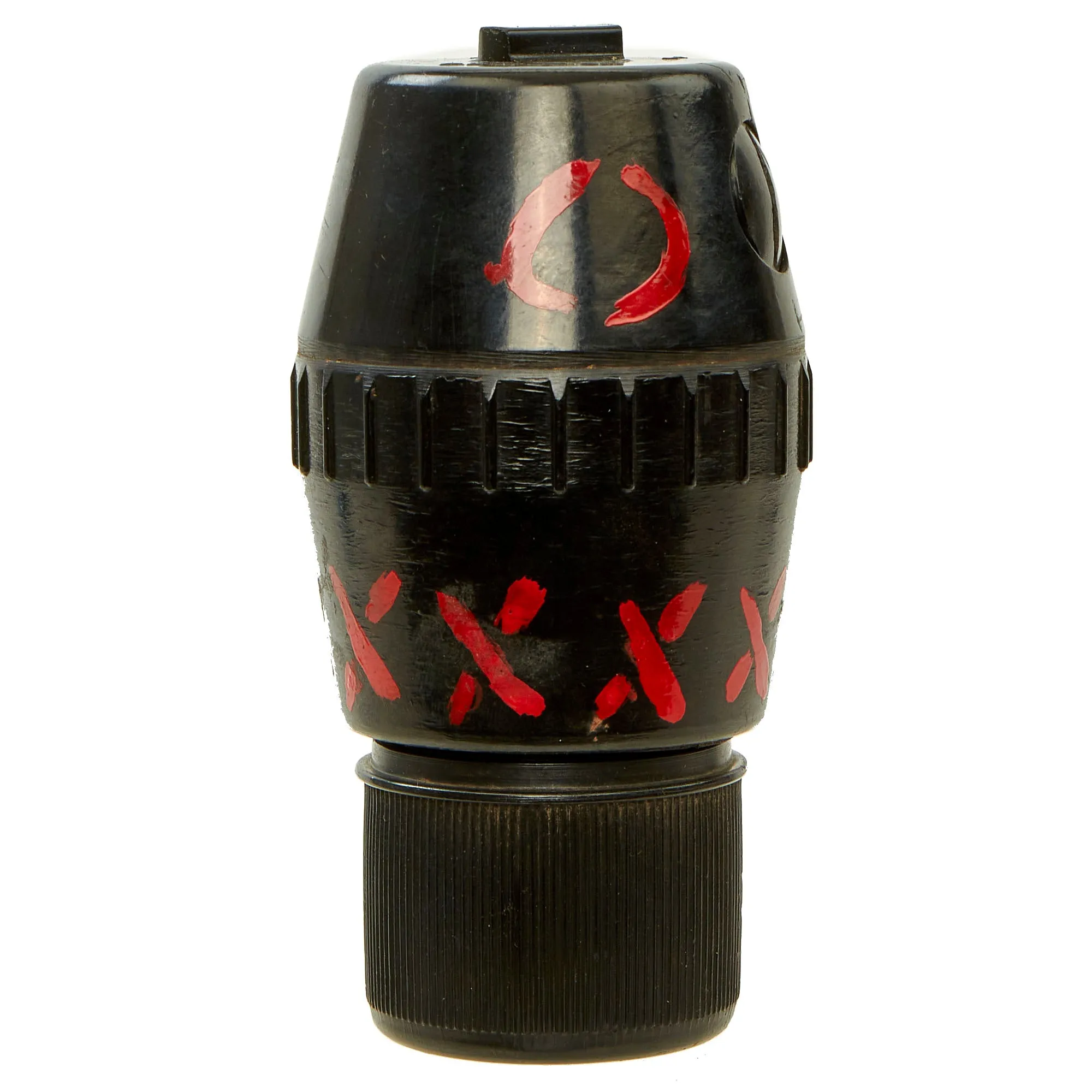 Original British WWII British No 69 I Bakelite High Explosive Inert Hand Grenade by Thomas De La Rue, London - dated 1940