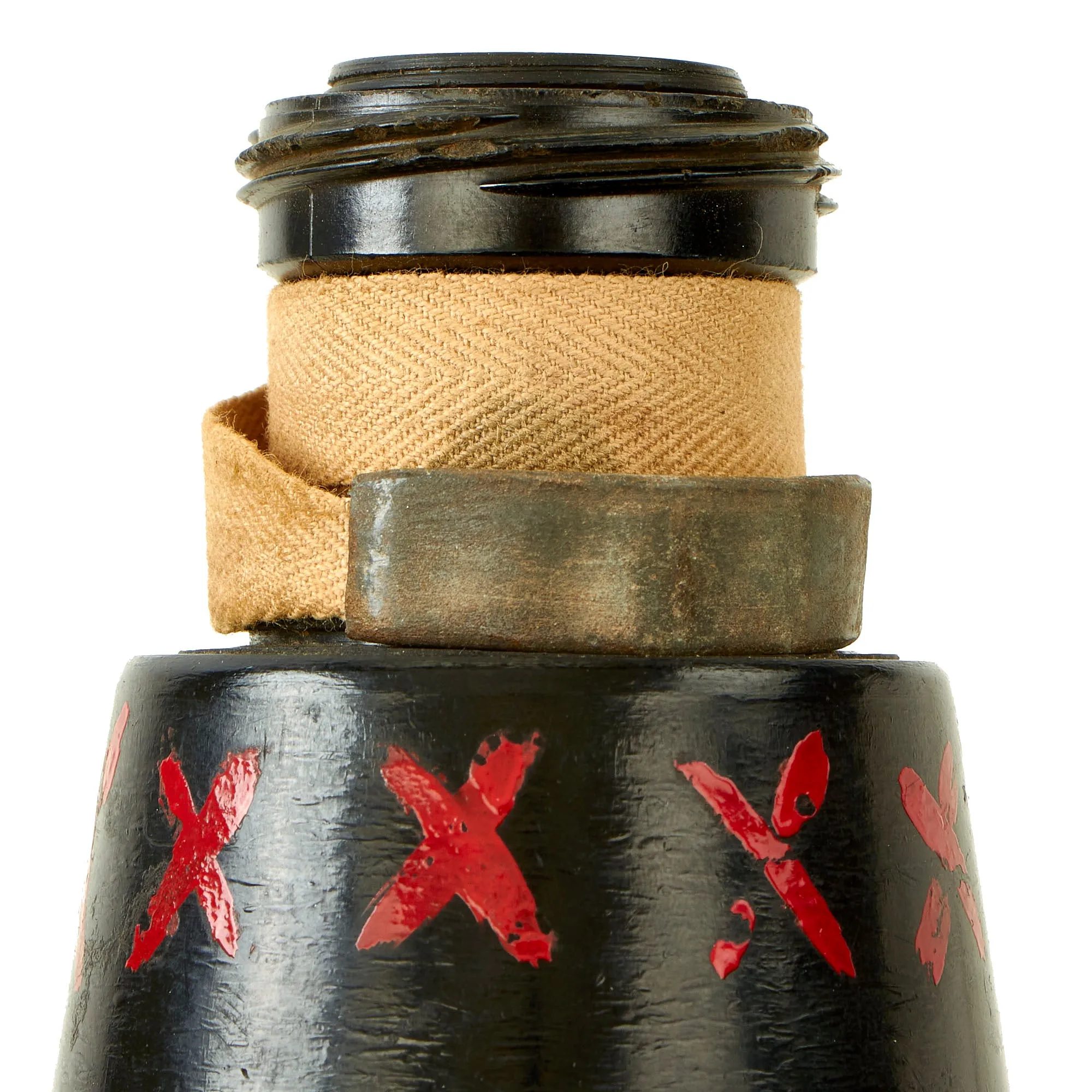 Original British WWII British No 69 I Bakelite High Explosive Inert Hand Grenade by Thomas De La Rue, London - dated 1940