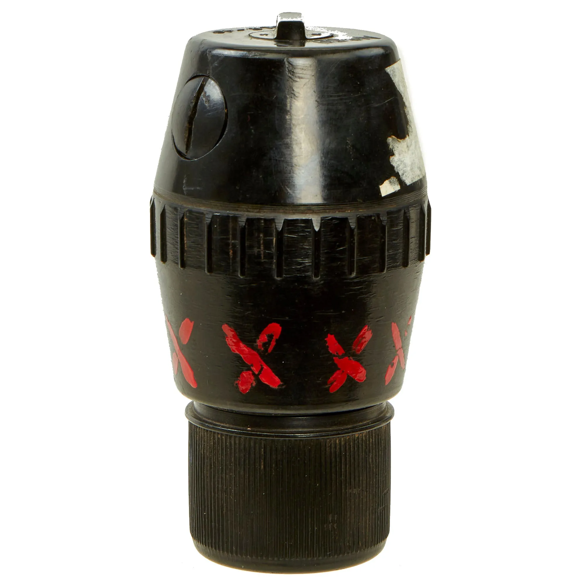Original British WWII British No 69 I Bakelite High Explosive Inert Hand Grenade by Thomas De La Rue, London - dated 1940