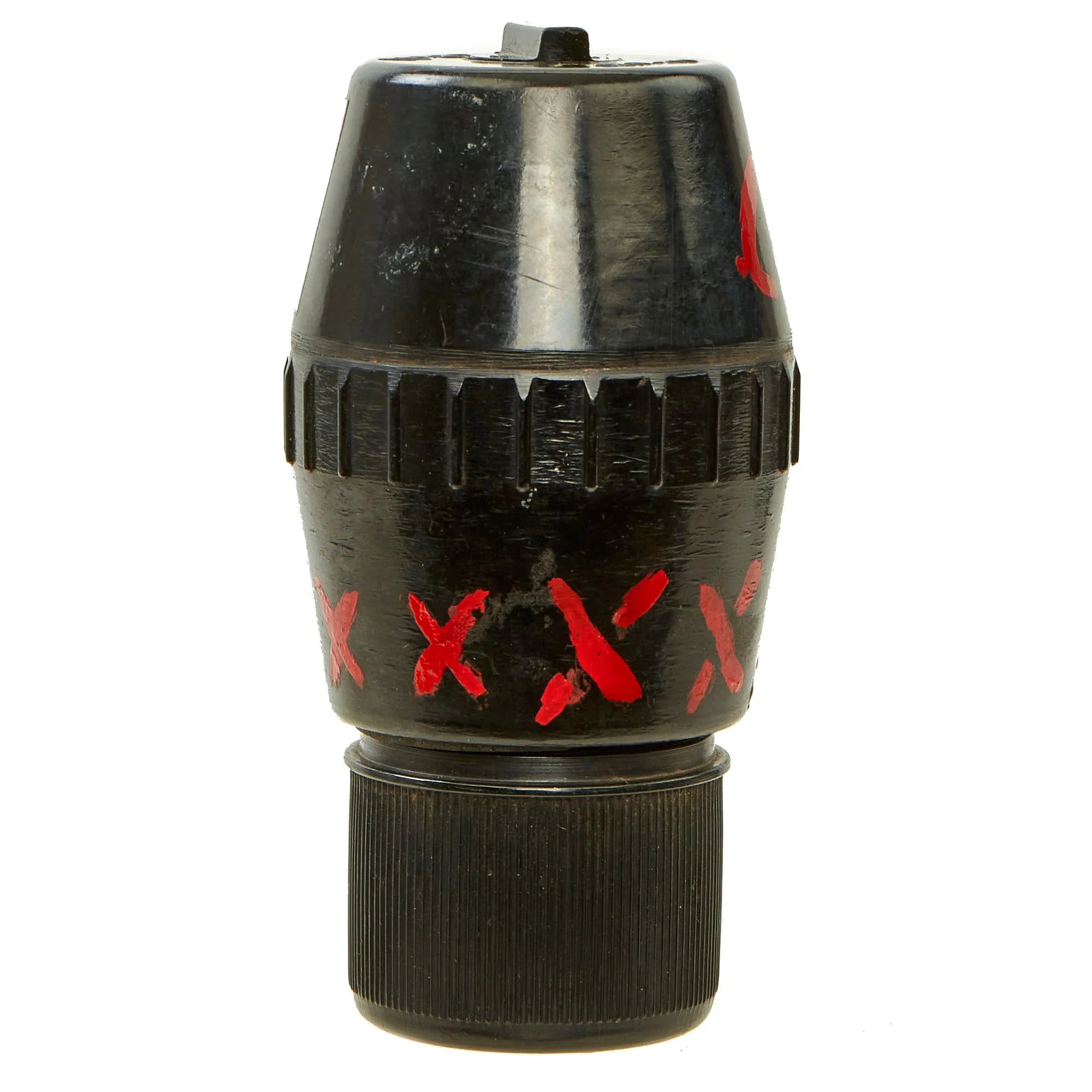 Original British WWII British No 69 I Bakelite High Explosive Inert Hand Grenade by Thomas De La Rue, London - dated 1940