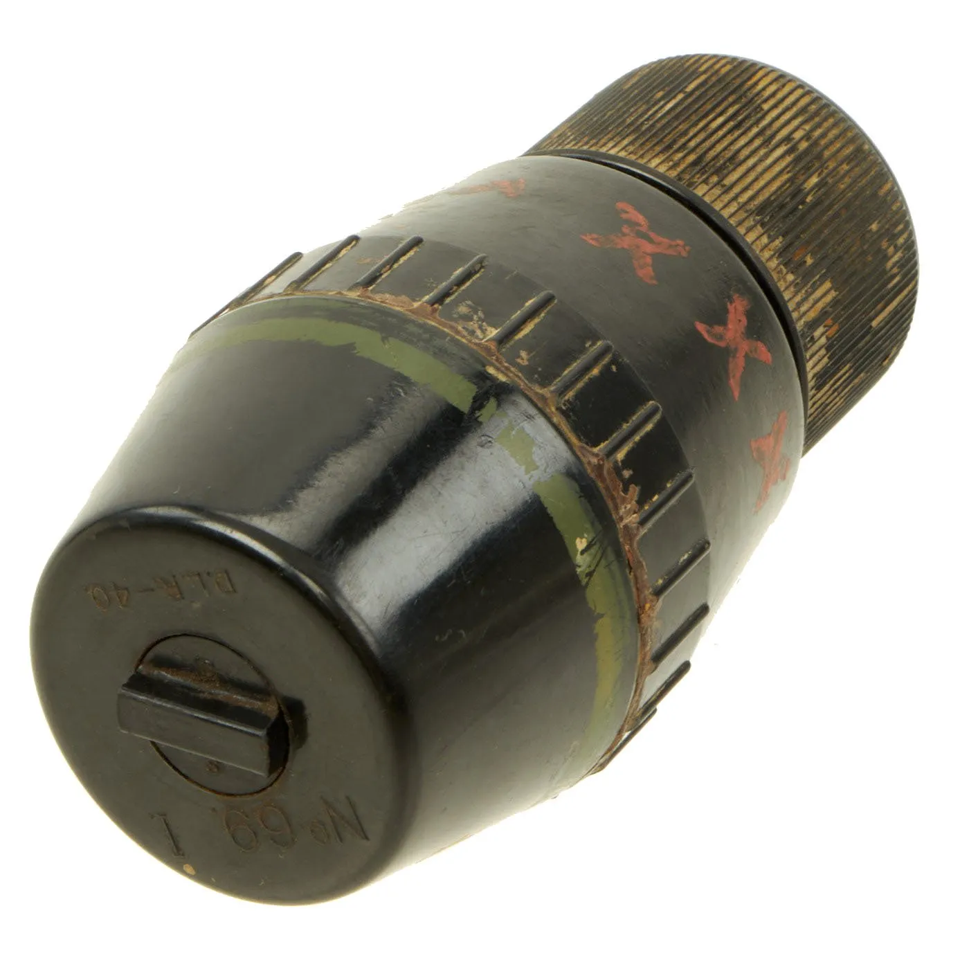 Original British WWII British No 69 I Bakelite High Explosive Inert Hand Grenade - dated 1940