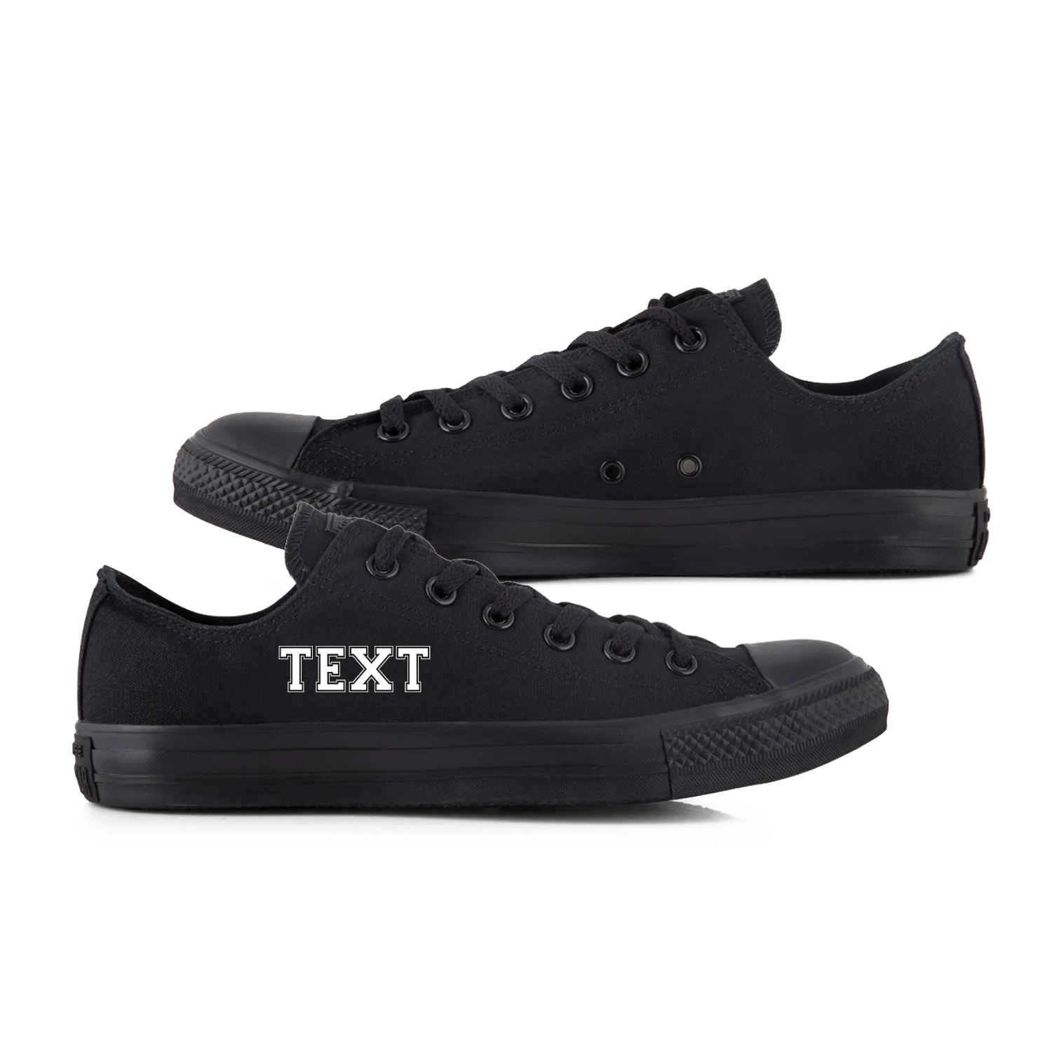 Personalised Adult Converse Shoes