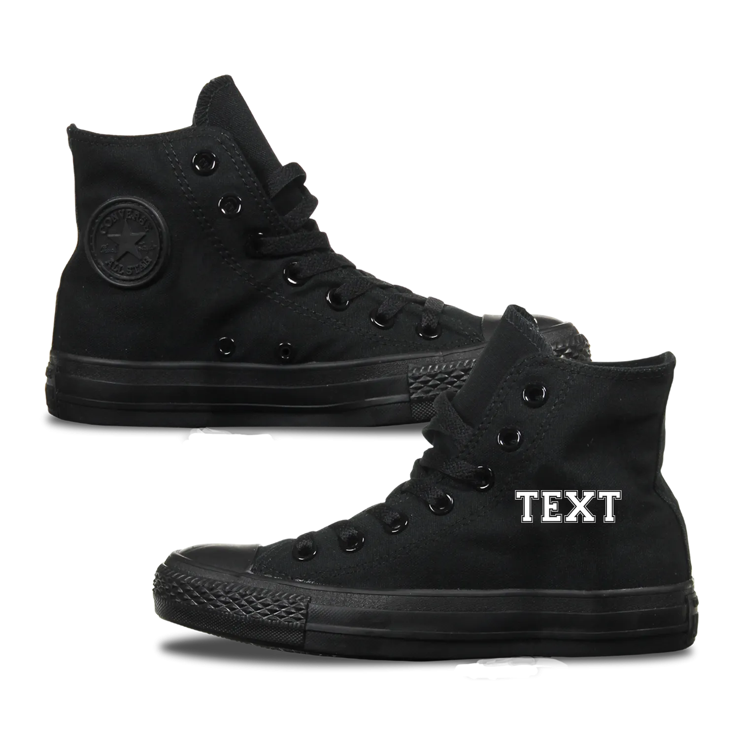 Personalised Adult Converse Shoes