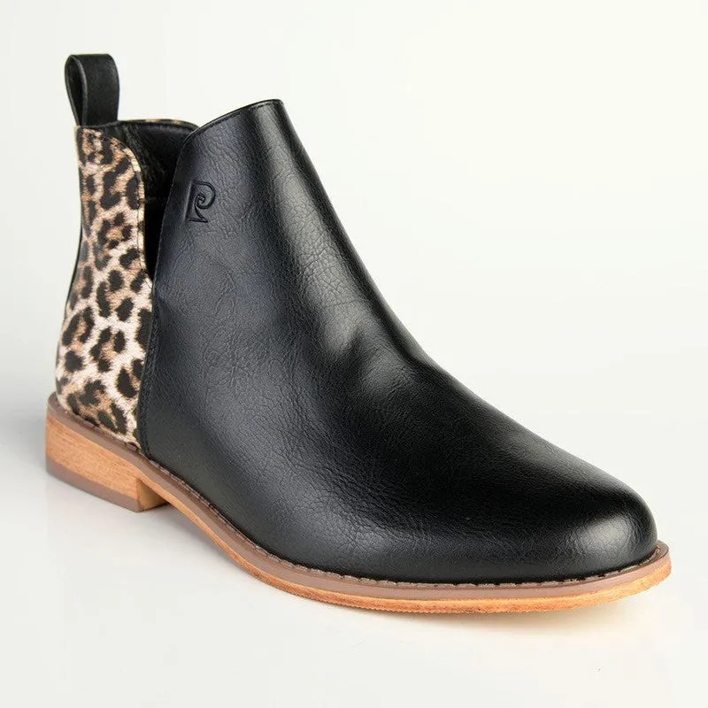 Pierre Cardin Leo Ankle  Booties - Black