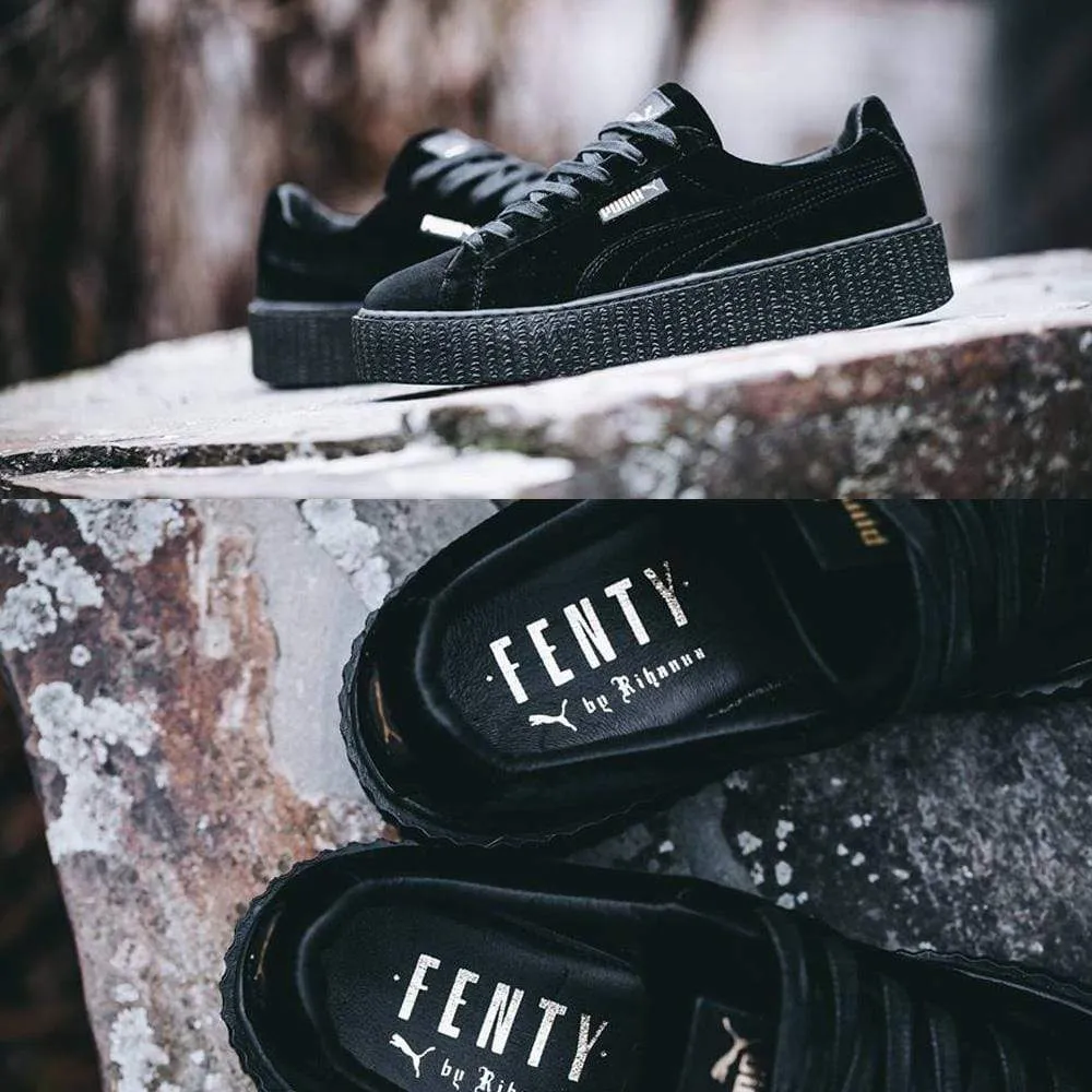 PUMA X FENTY CREEPER VELVET Black