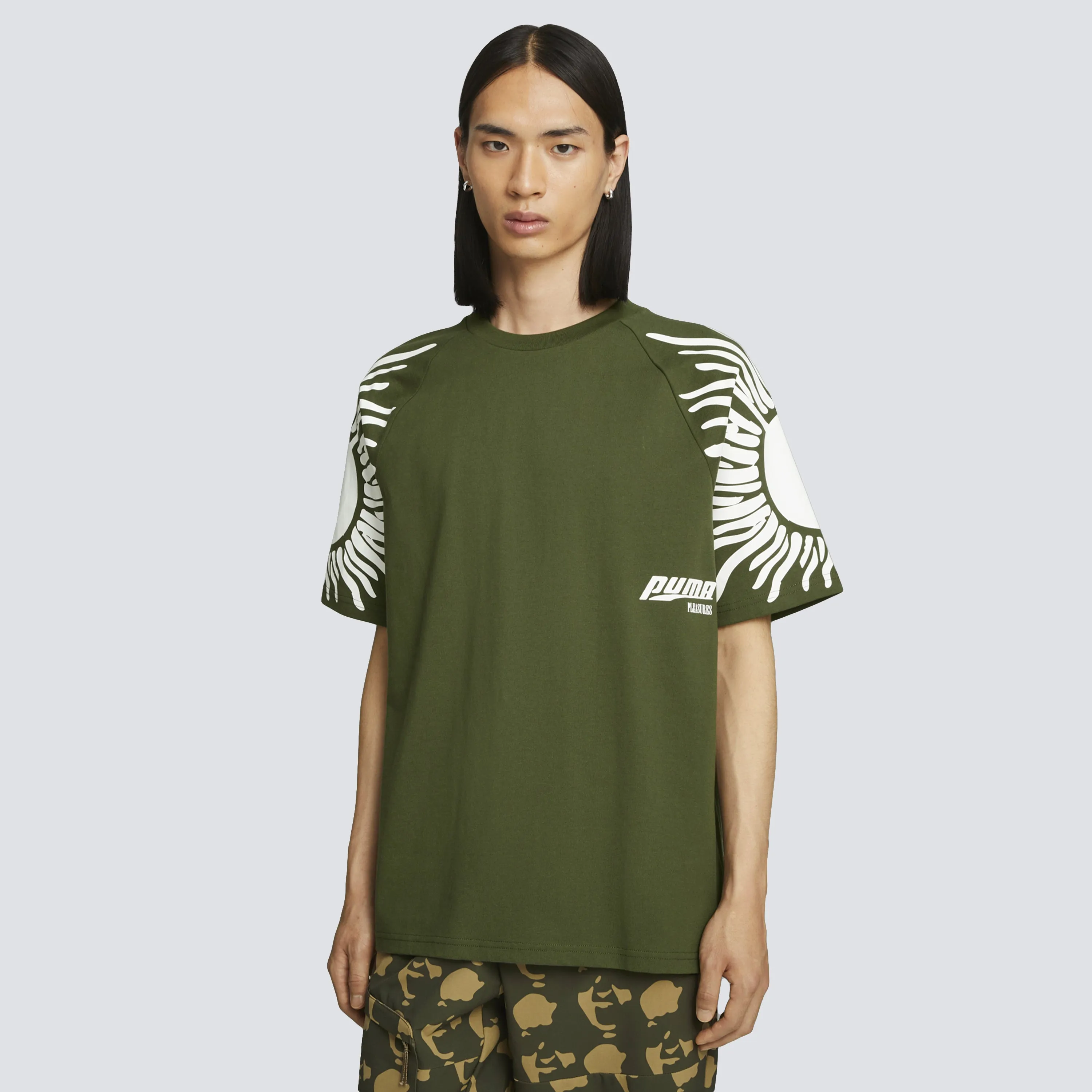 PUMA X PLEASURES SUN GRAPHIC TEE