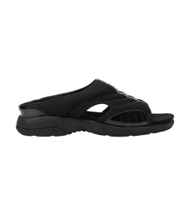 Tracie Slip-On Sandals Black