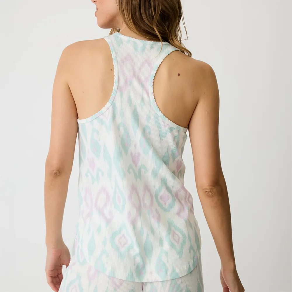 Watercolor Ikat Tank