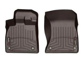 WeatherTech 2018  Audi Q5 Front FloorLiners - Cocoa