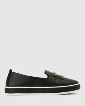 WINNIE Leather Loafers